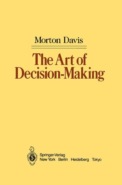 Produktbild: The Art of Decision-Making