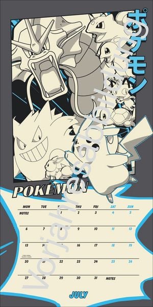 Produktbild: Pok&eacute;mon Broschurkalender 2027
