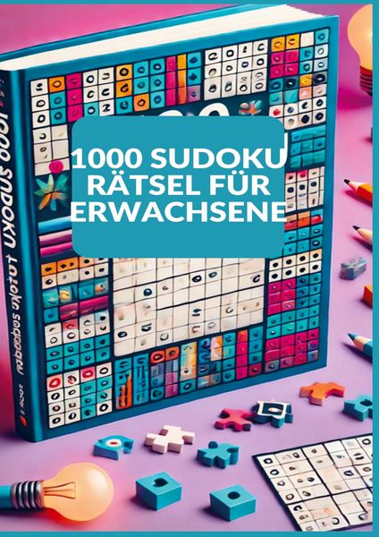 1000+ Sudoku-Rätsel für Erwachsene, Taschenbuch von Linda Schulhoff, Bookmundo, 978-94-036-7526-8