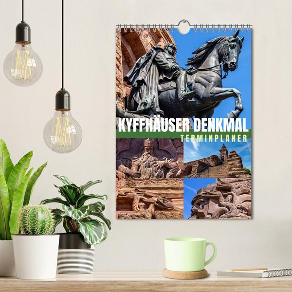 Produktbild: Kyffh&auml;user Denkmal - Terminplaner (Wandkalender 2026 DIN A4 hoch), CALVENDO Monatskalender