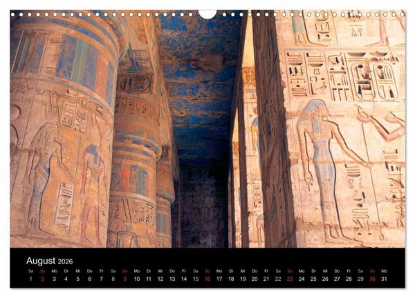 Produktbild: Luxor in Bildern - Auf den Spuren des antiken &Auml;gypten in Theben Ost und Theben West (Wandkalender 2026 DIN A3 quer), CALVENDO Monatskalender