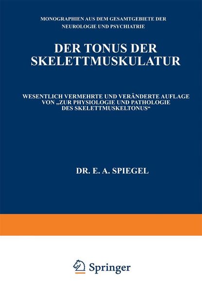 Produktbild: Der Tonus der Skelettmuskulatur