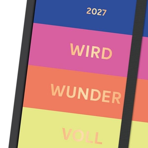 Produktbild: Terminplaner Letterart 2027 wird wundervoll