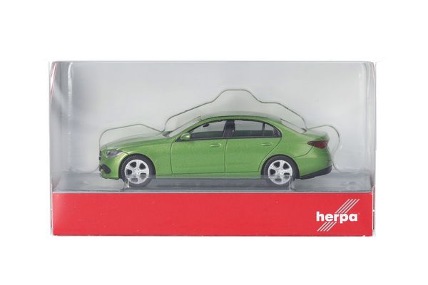 Produktbild: Herpa 430913-003 H0 PKW Modell Mercedes Benz C-Klasse Limousine, Green Hell