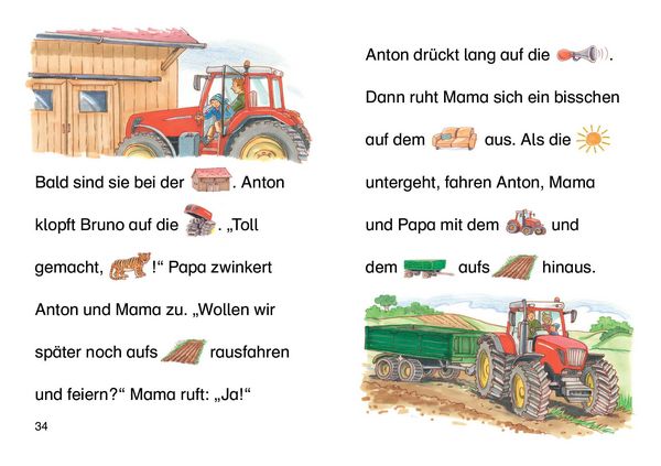 Produktbild: Bildermaus - Achtung, Traktor im Einsatz!
