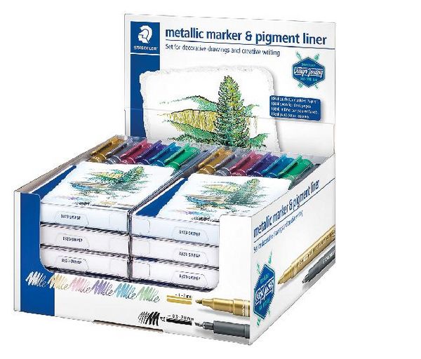 Produktbild: STAEDTLER Lackmarker Metallic 6er Set