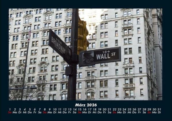 Produktbild: New York 2026 Fotokalender DIN A4