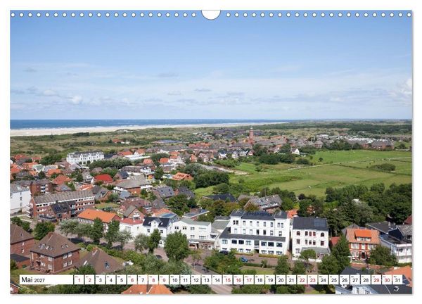 Produktbild: Borkum - Momente einer Reise (Wandkalender 2027 DIN A3 quer), CALVENDO Monatskalender