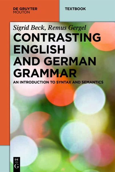 Produktbild: Contrasting English and German Grammar