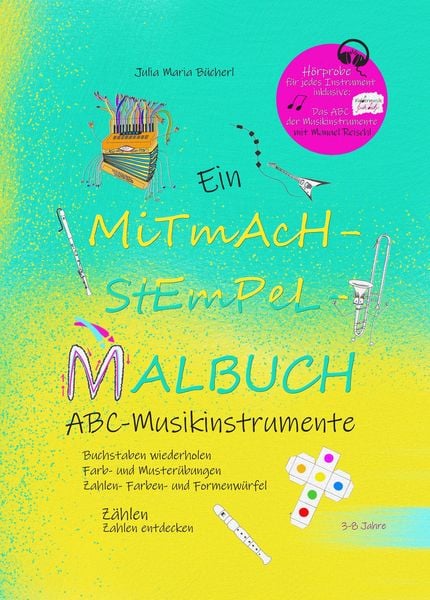 Produktbild: Ein Mitmach-Stempel-Malbuch
