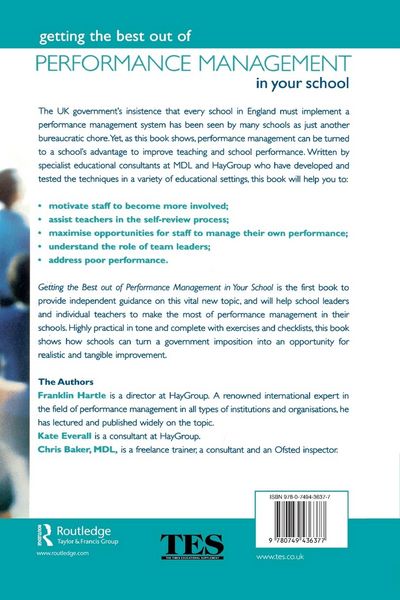 Produktbild: Getting the Best Out of Performance Management in Your School