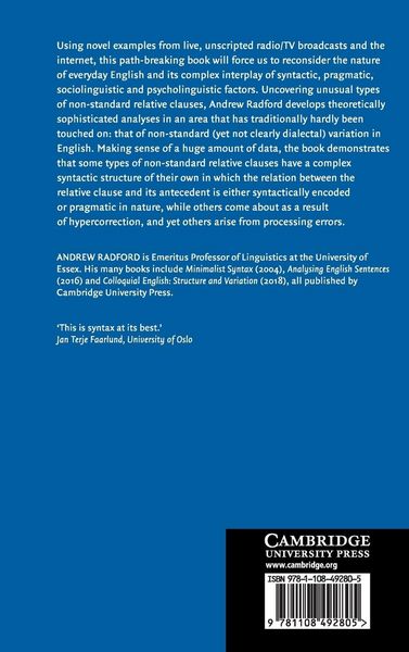 Produktbild: Relative Clauses