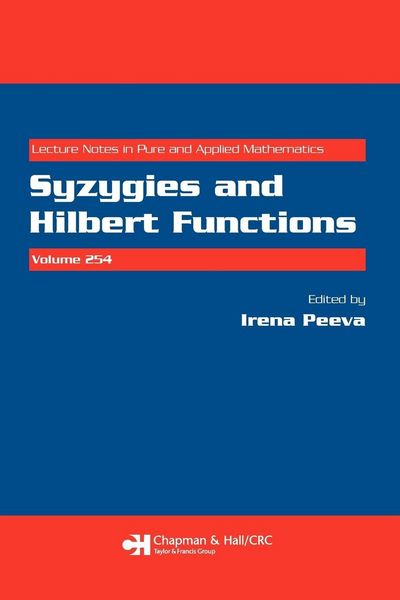 Produktbild: Syzygies and Hilbert Functions