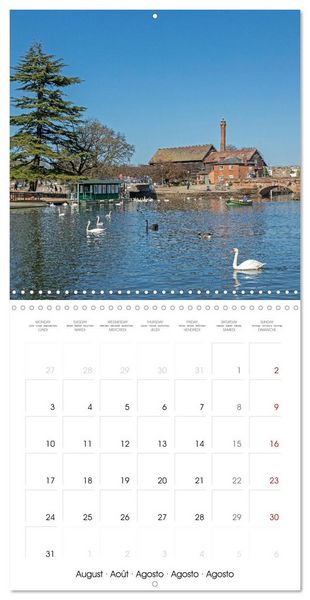 Produktbild: Stratford upon Avon - Shakespeare's Hometown (Wall Calendar 2026 12 &times; 12 Inch) CALVENDO 12 Month Wall Calendar