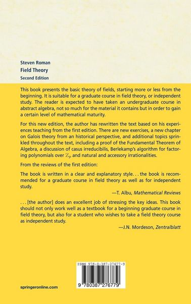 Produktbild: Field Theory