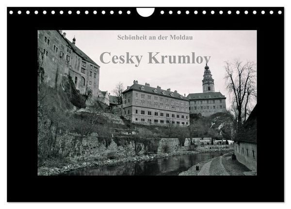 Produktbild: Sch&ouml;nheit an der Moldau - Cesky Krumlov (Wandkalender 2026 DIN A4 quer), CALVENDO Monatskalender