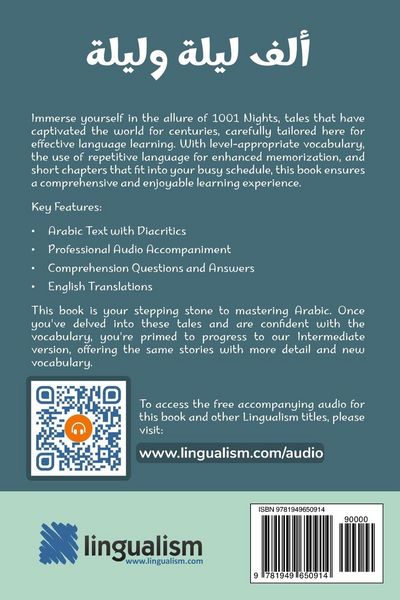 Produktbild: One Thousand and One Nights for Elementary Arabic Language Learners
