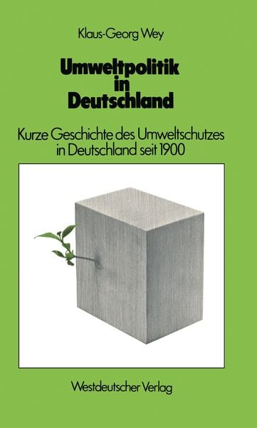 Produktbild: Umweltpolitik in Deutschland