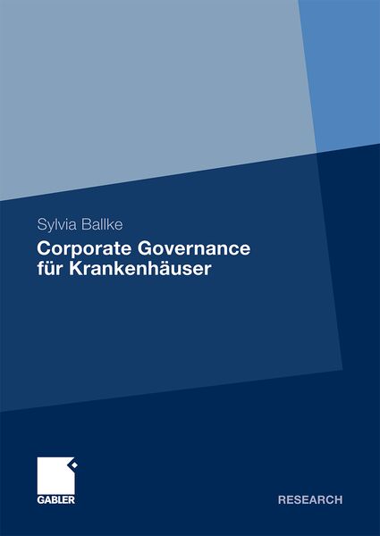 Produktbild: Corporate Governance f&uuml;r Krankenh&auml;user