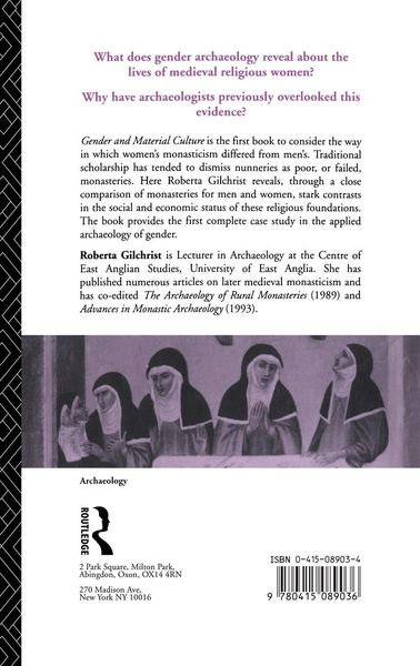 Produktbild: Gender and Material Culture