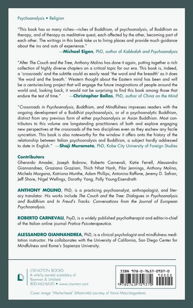 Produktbild: Crossroads in Psychoanalysis, Buddhism, and Mindfulness