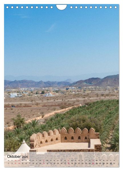 Produktbild: Zauberhafter Oman (Wandkalender 2026 DIN A4 hoch), CALVENDO Monatskalender