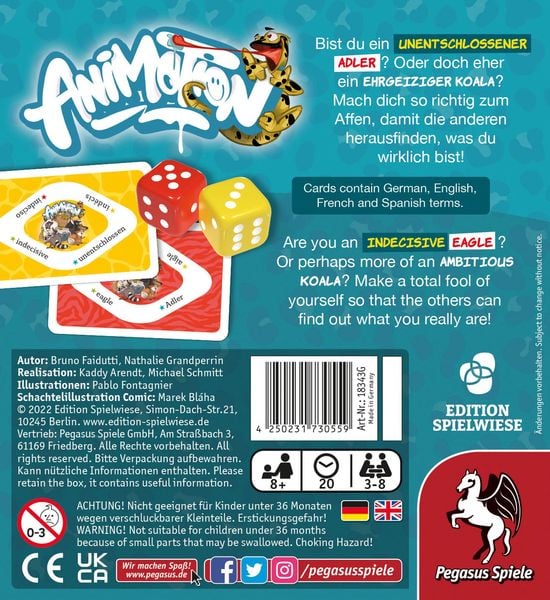 Produktbild: Animotion (Spiel)