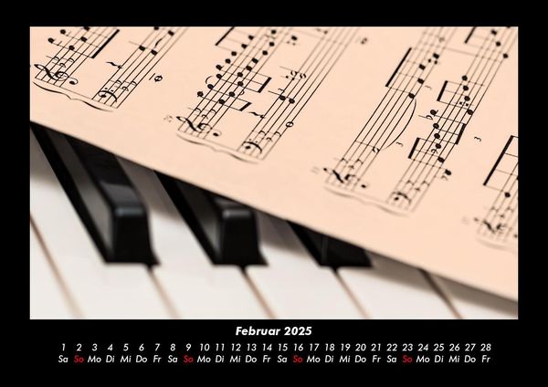 Produktbild: Musik 2025 Fotokalender DIN A3