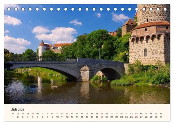Produktbild: Bautzen - Perle der Oberlausitz (Tischkalender 2026 DIN A5 quer), CALVENDO Monatskalender