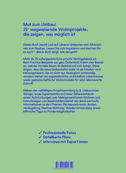 Produktbild: Umbauen statt neu bauen