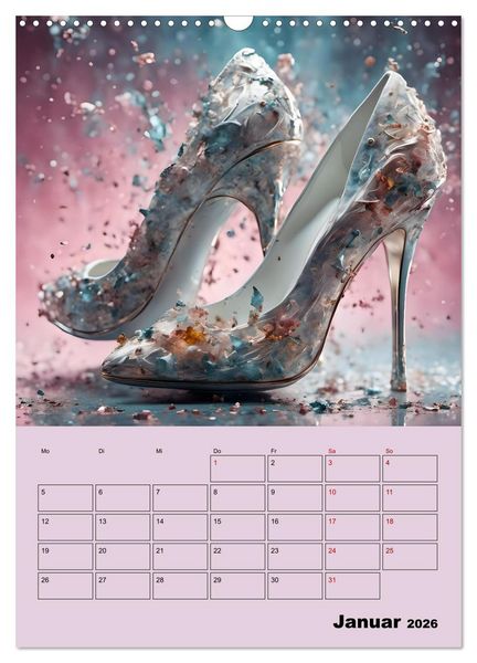 Produktbild: Verzaubert durch High Heels &ndash; Ein Kalender f&uuml;r Schuhliebhaber (Wandkalender 2026 DIN A3 hoch), CALVENDO Monatskalender