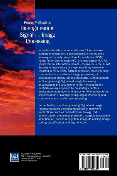 Produktbild: Kernel Methods in Bioengineering, Signal and Image Processing