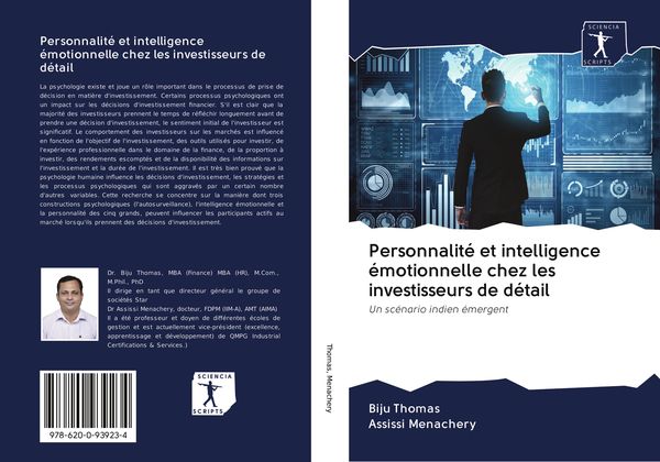 Produktbild: Personnalit&eacute; et intelligence &eacute;motionnelle chez les investisseurs de d&eacute;tail