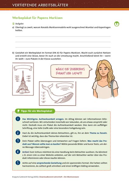 Produktbild: Der Markisenmann - Jan Weiler - Lehrerheft