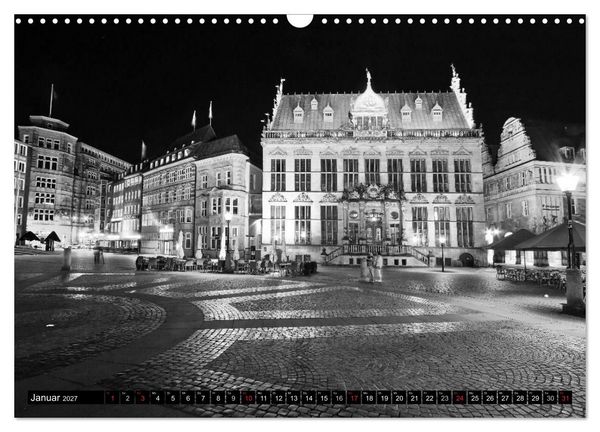 Produktbild: Historisches Bremen (Wandkalender 2027 DIN A3 quer), CALVENDO Monatskalender