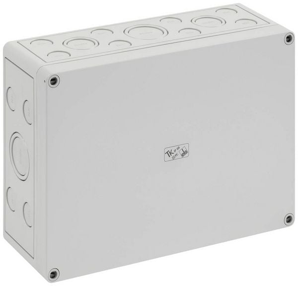 Produktbild: Spelsberg TK PC 2518-9-M Installations-Geh&auml;use 180 x 254 x 90 Polystyrol, Polycarbonat, Polyurethan, Polyamid Lichtgrau 1 St.