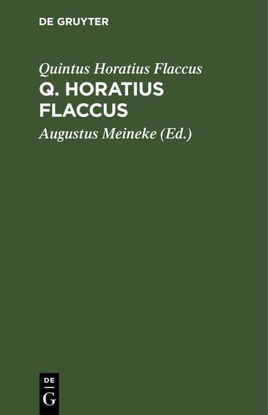 Produktbild: Q. Horatius Flaccus