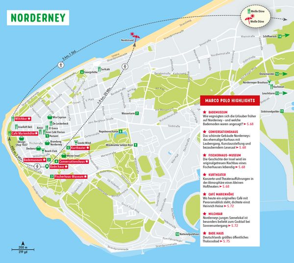 Produktbild: MARCO POLO Reisef&uuml;hrer Ostfriesische Inseln, Baltrum, Borkum, Juist, Langeoog, Norderney, Spiekeroog, Wangerooge