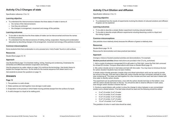 Produktbild: Edexcel International GCSE - Edexcel International GCSE Chemistry Teacher Pack