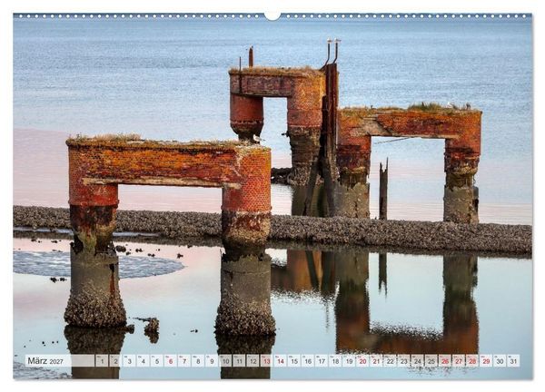 Produktbild: K&uuml;stenzauber Butjadingen (hochwertiger Premium Wandkalender 2027 DIN A2 quer), Kunstdruck in Hochglanz