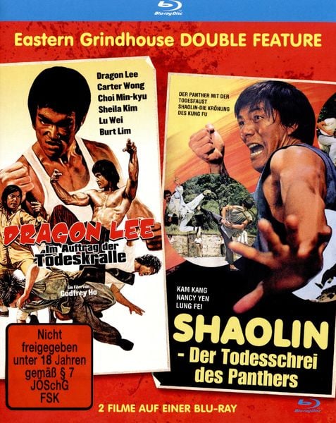 Produktbild: Shaolin - Der Todesschrei des Panthers/Bruce Lee - Im Auftrag der Todeskralle - Eastern Grindhouse Double Feature Vol. 1 - Limitiert auf 1000 St&uuml;ck