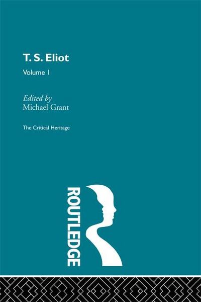 Produktbild: T.S. Eliot Volume I