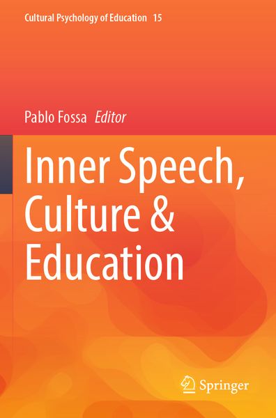Produktbild: Inner Speech, Culture & Education