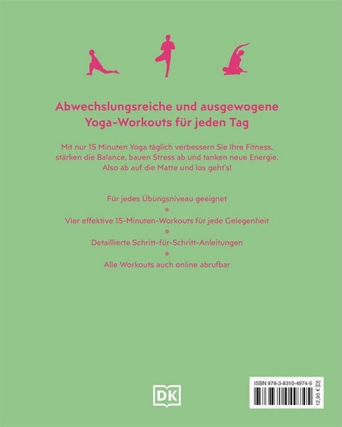 Produktbild: 15 Minuten Yoga f&uuml;r jeden Tag