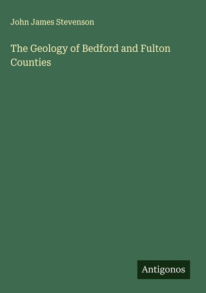 Produktbild: The Geology of Bedford and Fulton Counties