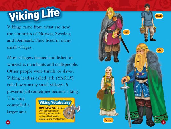 Produktbild: Vikings (National Geographic Kids Readers, Level 2)