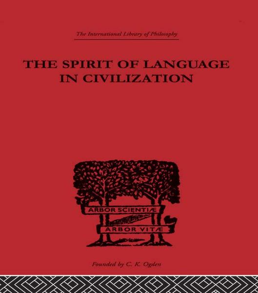 Produktbild: The Spirit of Language in Civilization