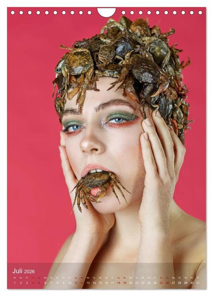 Produktbild: beauty faces - fotografien von michael allmaier (Wandkalender 2026 DIN A4 hoch), CALVENDO Monatskalender