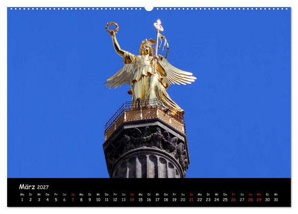 Produktbild: Berlin (hochwertiger Premium Wandkalender 2027 DIN A2 quer), Kunstdruck in Hochglanz