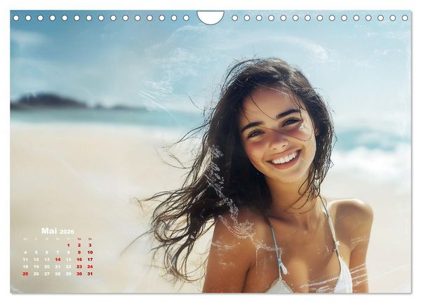 Produktbild: Endlich Strandurlaub (Wandkalender 2026 DIN A4 quer), CALVENDO Monatskalender